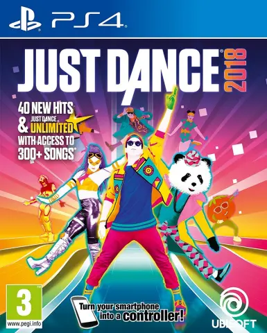PS4 Just Dance 2018 kansikuva