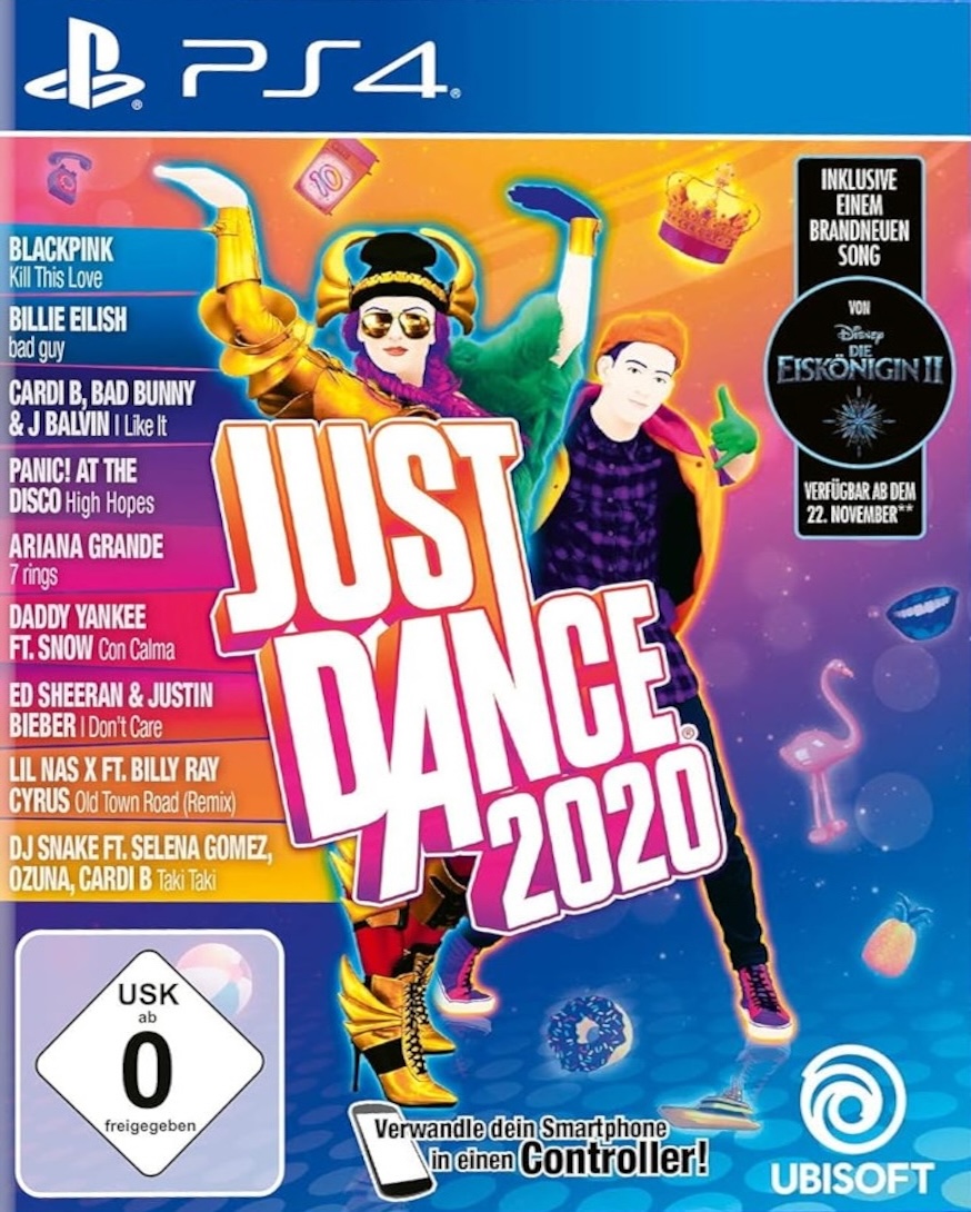 PS4 Just Dance 2020 cover