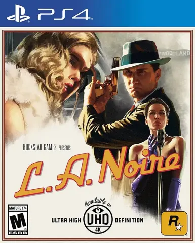 PS4 L.A. Noire kansikuva