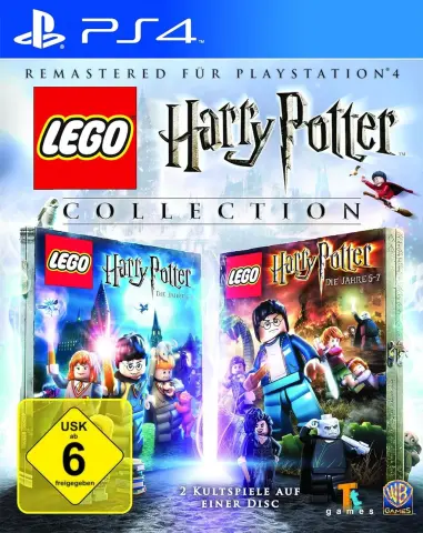 PS4 LEGO Harry Potter Collection: Years 1-4 and Years 5-7 cover