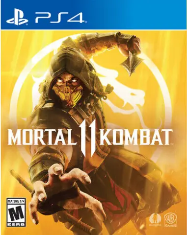 PS4 Mortal Kombat 11 cover