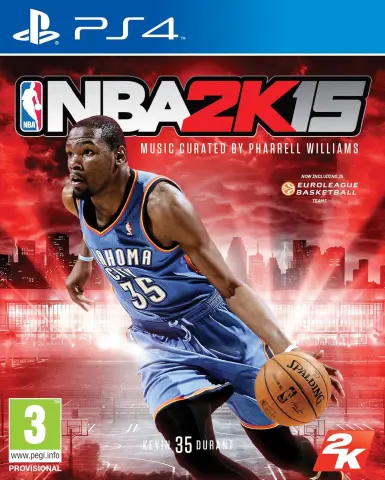 PS4 NBA 2K15 kansikuva