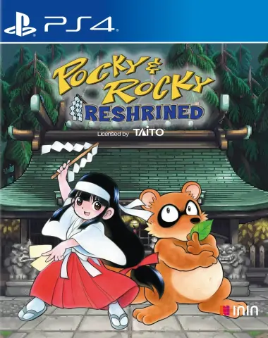 PS4 Pocky & Rocky Reshrined cover