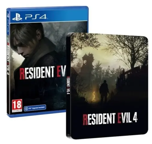 PS4 Resident Evil 4 Steelbook Edition cover