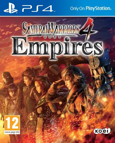 PS4 Samurai Warriors 4 Empires cover