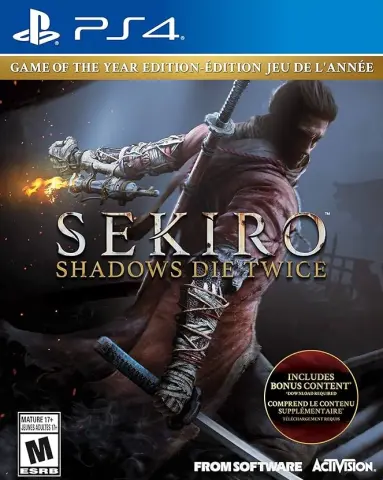 PS4 Sekiro: Shadows Die Twice Game of the Year Edition kansikuva