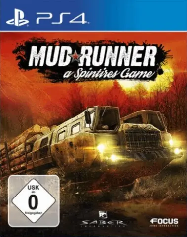 PS4 Spintires: MudRunner kansikuva