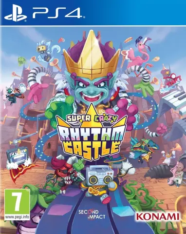 PS4 Super Crazy Rhythm Castle cover