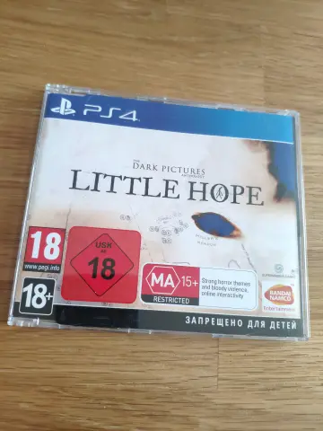 PS4 The Dark Pictures Anthology: Little Hope Promotional Copy kansikuva