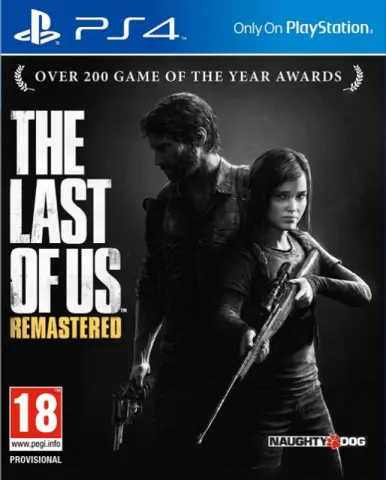 PS4 The Last of Us Remastered cover