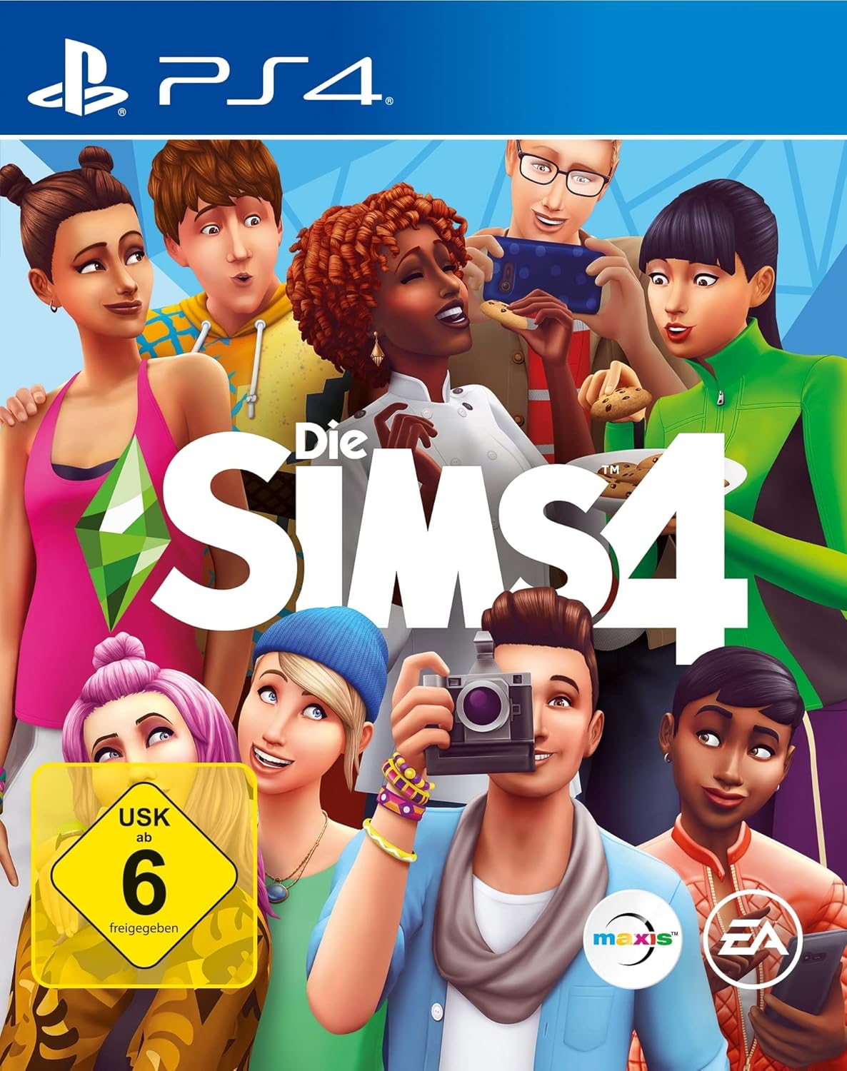 PS4 The Sims 4 cover