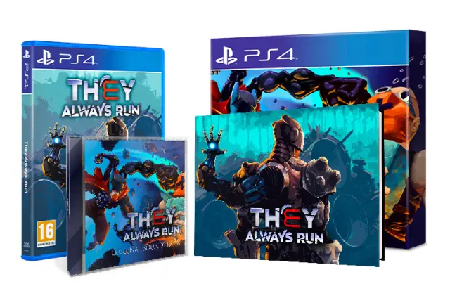 PS4 They Always Run Collector's Edition kansikuva
