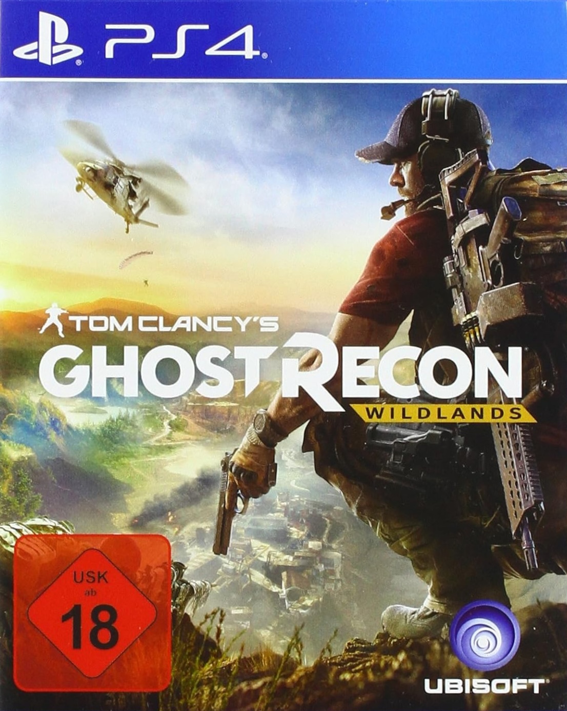 PS4 Tom Clancy's Ghost Recon: Wildlands kansikuva