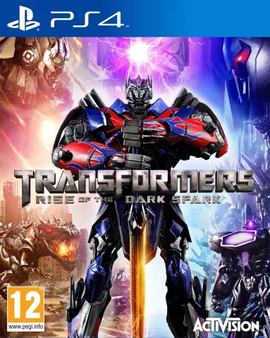 PS4 Transformers: Rise of the Dark Spark 5030917145643 cover