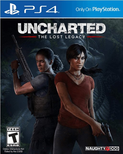 PS4 Uncharted: The Lost Legacy cover
