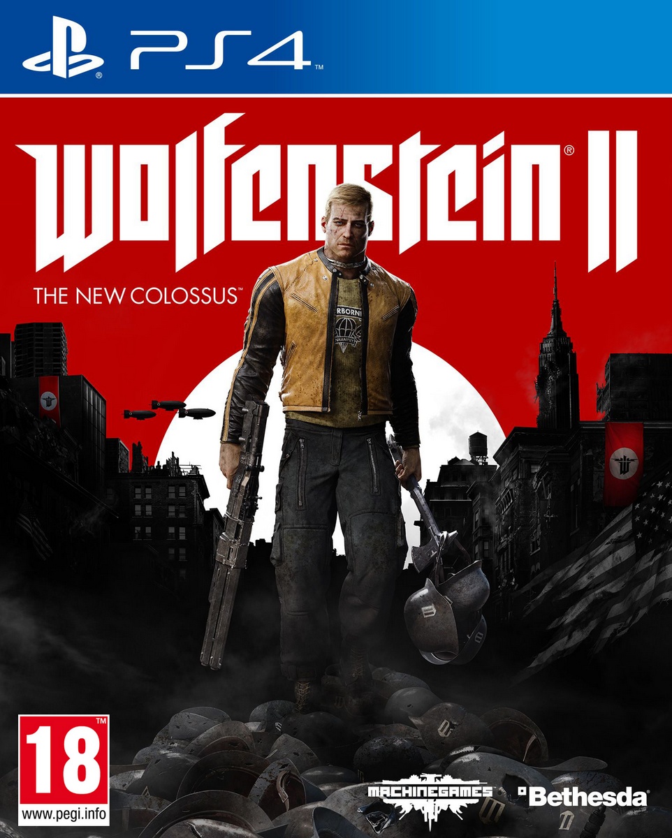 PS4 Wolfenstein II: The New Colossus cover