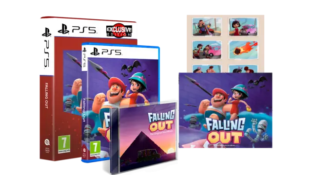 PS5 Falling Out Exclusive Edition kansikuva