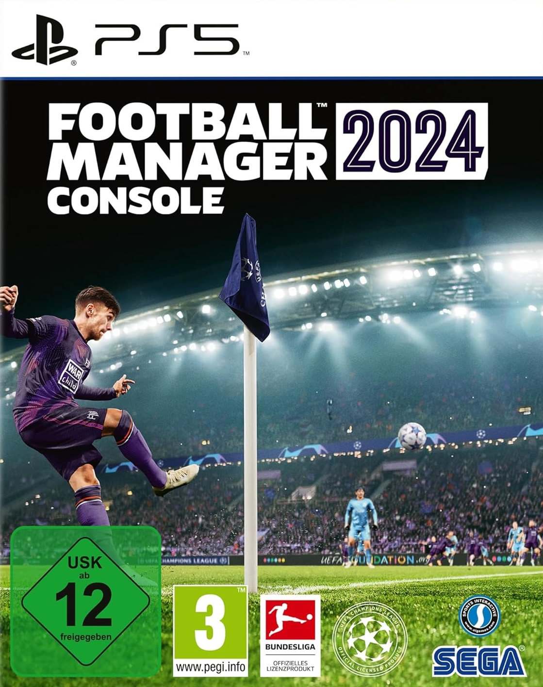 PS5 Football Manager 2024 Console kansikuva