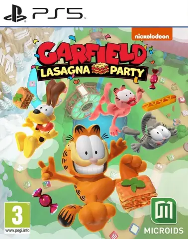 PS5 Garfield: Lasagna Party kansikuva