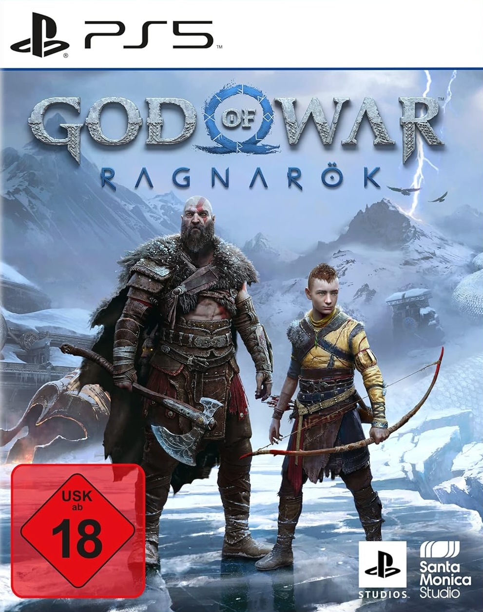 PS5 God of War Ragnarök kansikuva