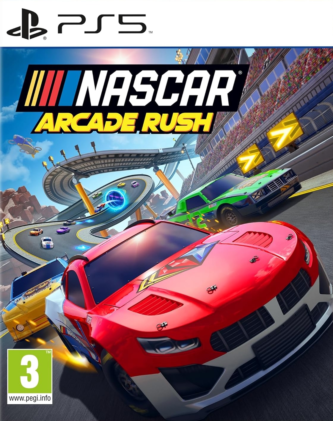 PS5 NASCAR Arcade Rush kansikuva