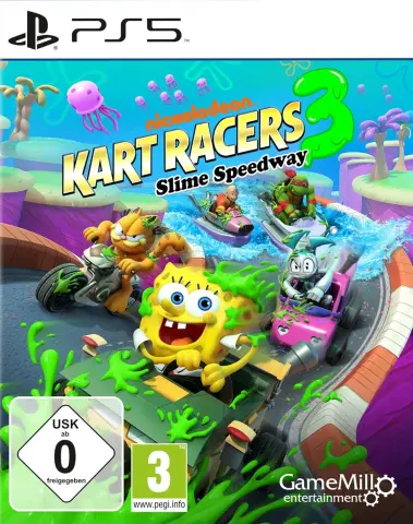 PS5 Nickelodeon Kart Racers 3: Slime Speedway cover