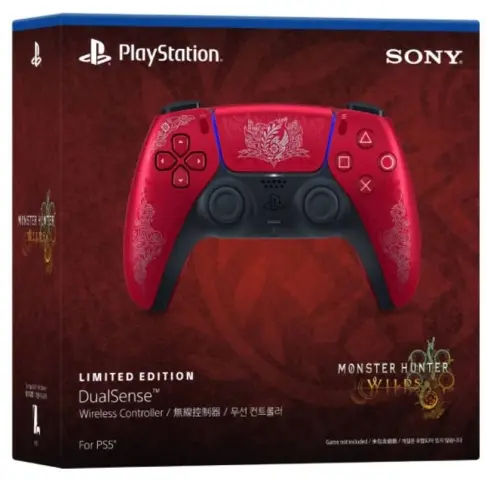PS5 PlayStation 5 DualSense Wireless Controller - Monster Hunter Wilds Limited Edition kansikuva