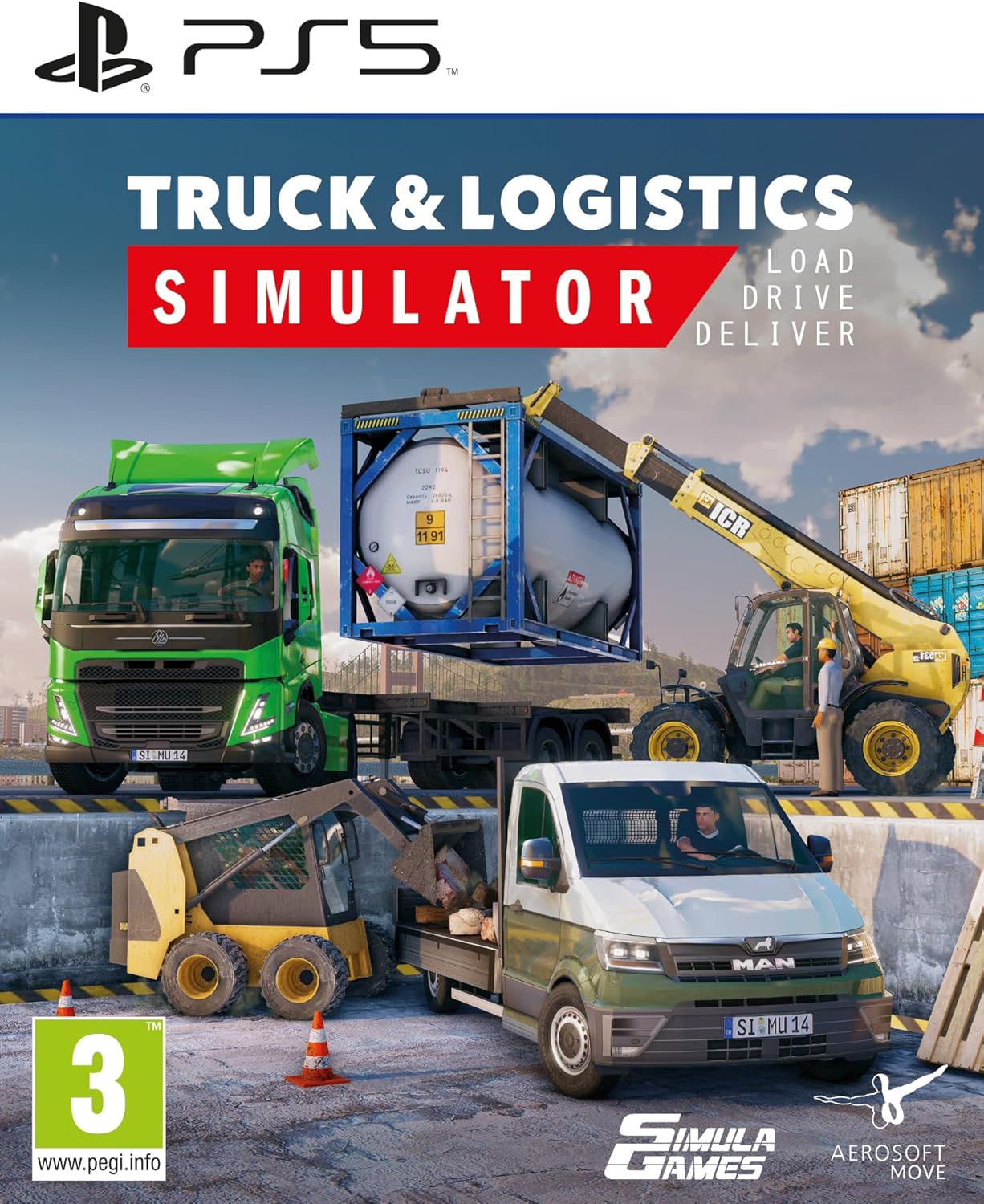 PS5 Truck & Logistics Simulator cover
