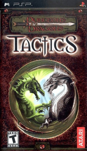 PSP Dungeons & Dragons Tactics cover