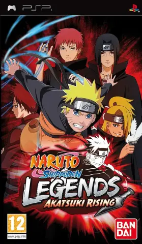 PSP Naruto Shippuden Legends: Akatsuki Rising cover