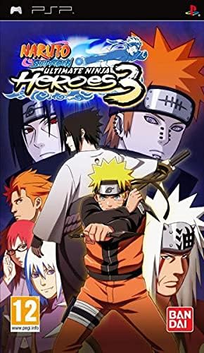 PSP Naruto Shippuden: Ultimate Ninja Heroes 3 cover
