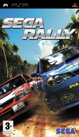 PSP Sega Rally cover