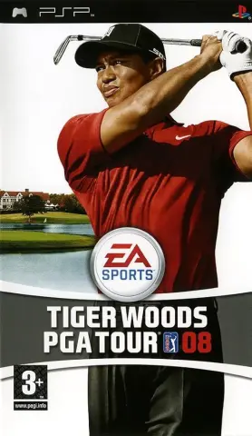 PSP Tiger Woods PGA Tour 08 cover