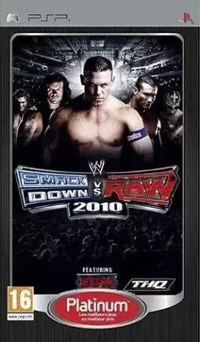 PSP WWE SmackDown vs. Raw 2010 cover