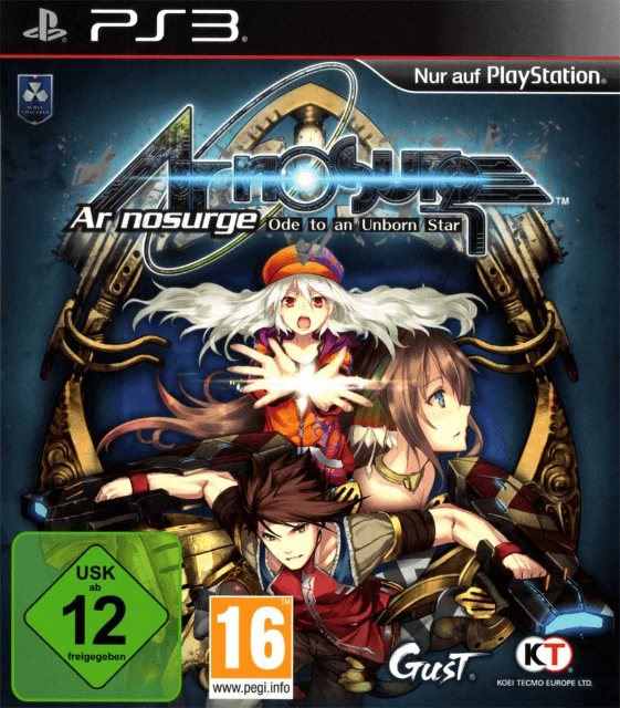 PS3 Ar nosurge: Ode to an Unborn Star cover