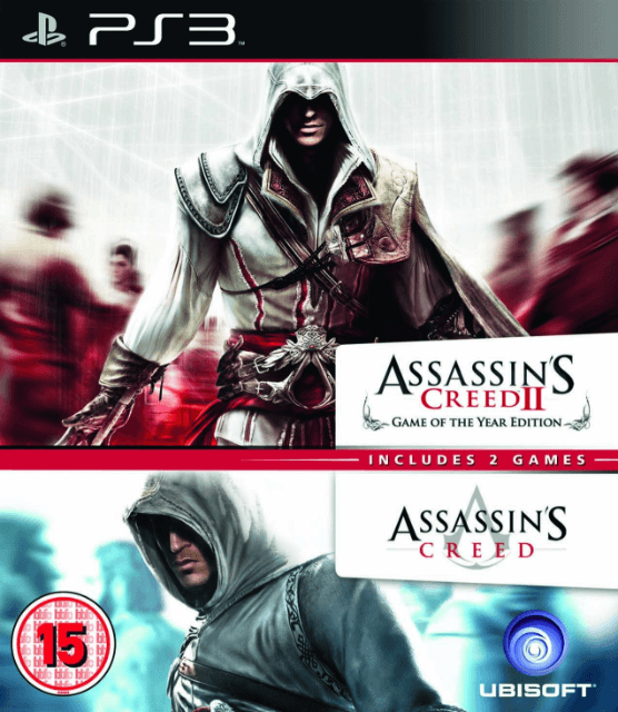 PS3 Assassin's Creed Double Pack Assassin's Creed I+II kansikuva