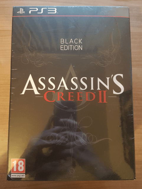 PS3 Assassin's Creed II Black Edition kansikuva