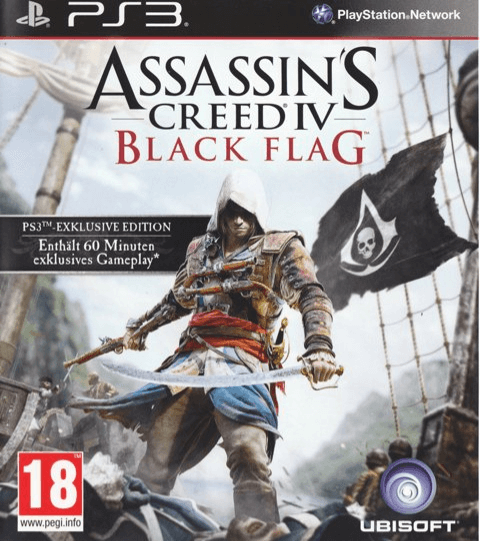 PS3 Assassin's Creed IV: Black Flag PS3 Exklusive Edition kansikuva