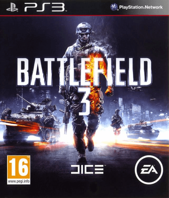 PS3 Battlefield 3 cover