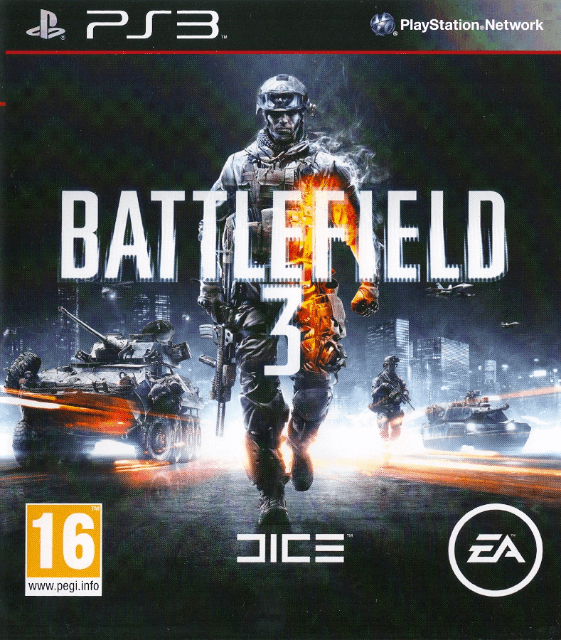 PS3 Battlefield 3 kansikuva