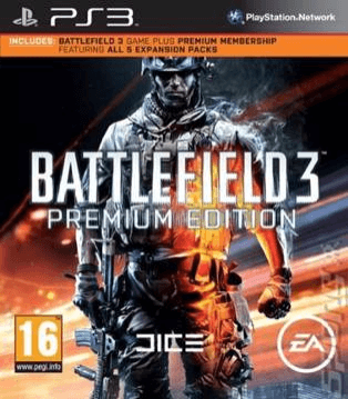 PS3 Battlefield 3 Premium Edition kansikuva