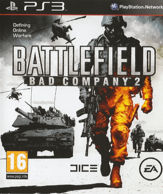 PS3 Battlefield: Bad Company 2 cover