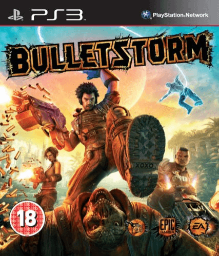 PS3 Bulletstorm cover