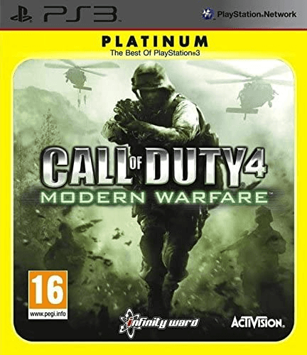 PS3 Call of Duty 4: Modern Warfare Platinum cover