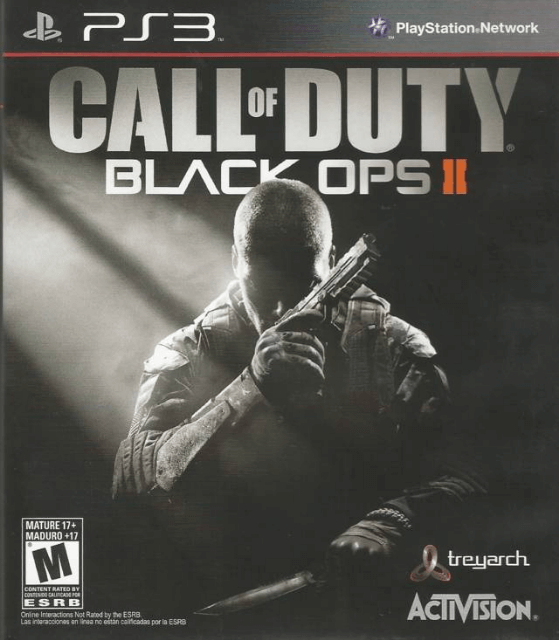 PS3 Call of Duty: Black Ops II kansikuva