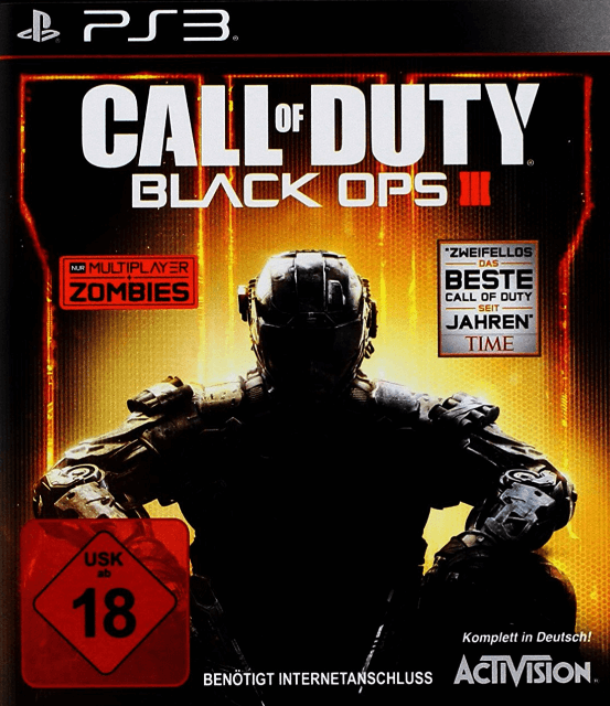 PS3 Call of Duty: Black Ops III cover