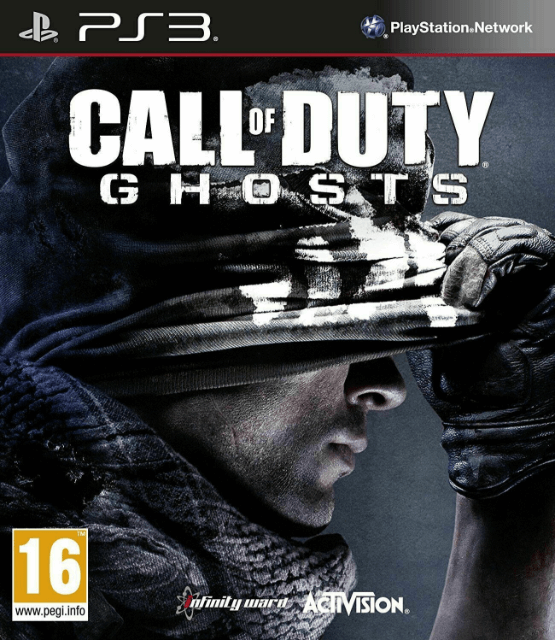 PS3 Call of Duty: Ghosts kansikuva