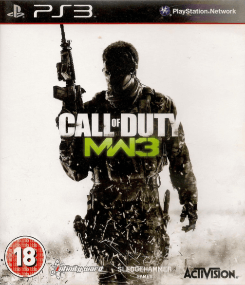 PS3 Call of Duty: Modern Warfare 3 cover