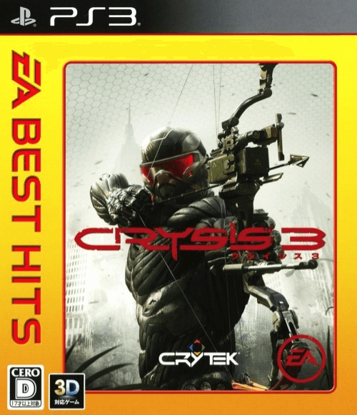 PS3 Crysis 3 EA Best Hits cover