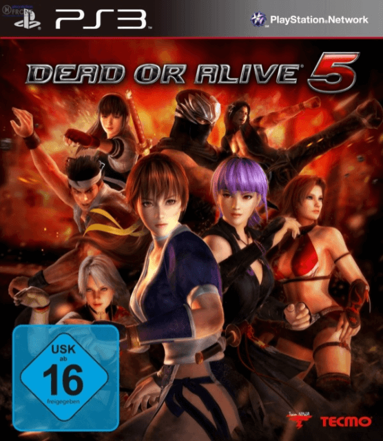 PS3 Dead or Alive 5 kansikuva